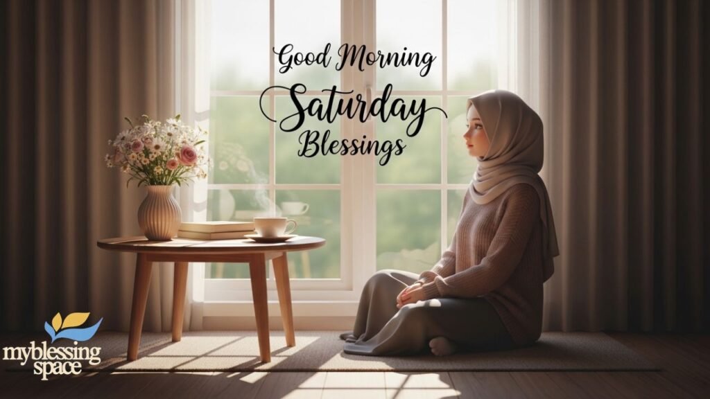 Good Morning Saturday Blessings