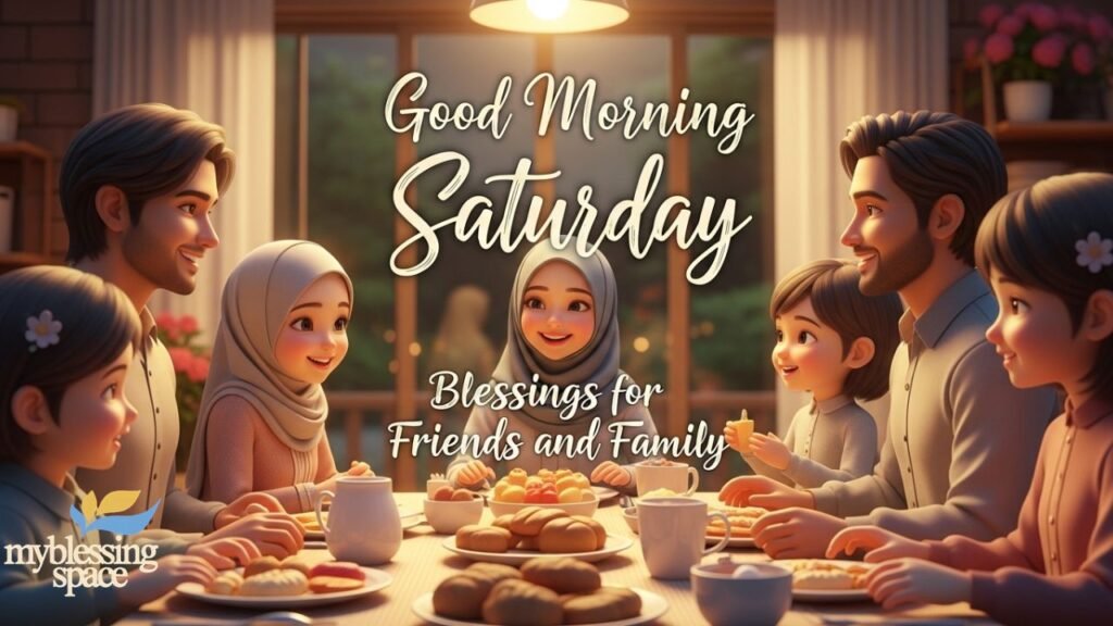Good Morning Saturday Blessings