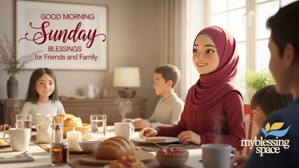 Good Morning Happy Sunday Blessings