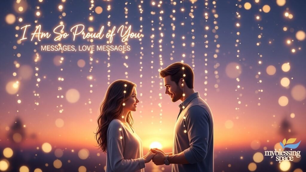 I Am So Proud of You Messages