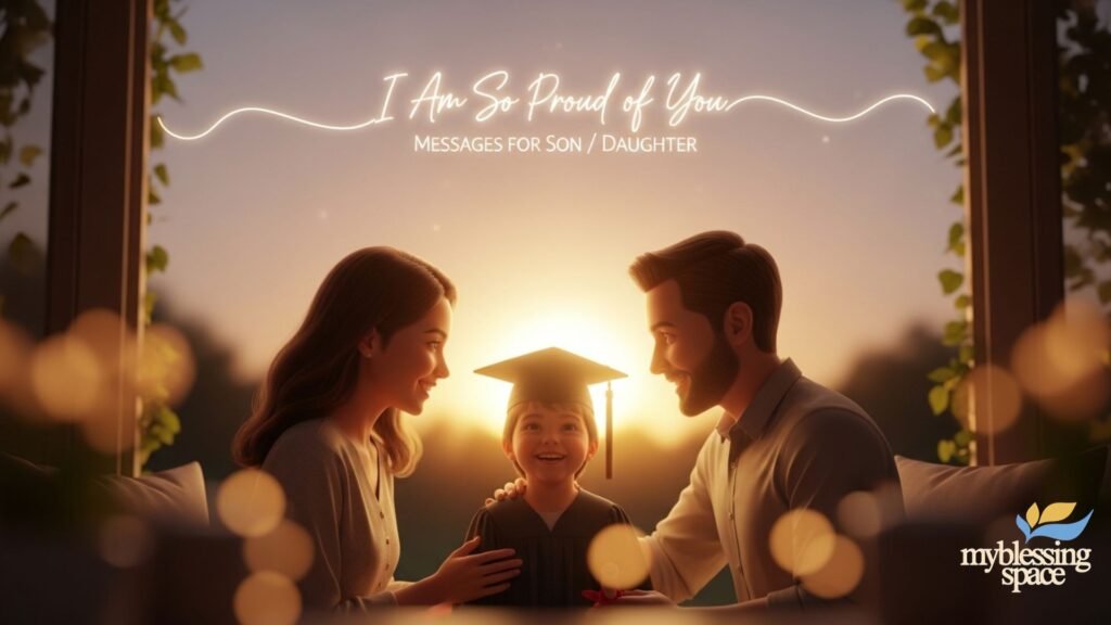 I Am So Proud of You Messages