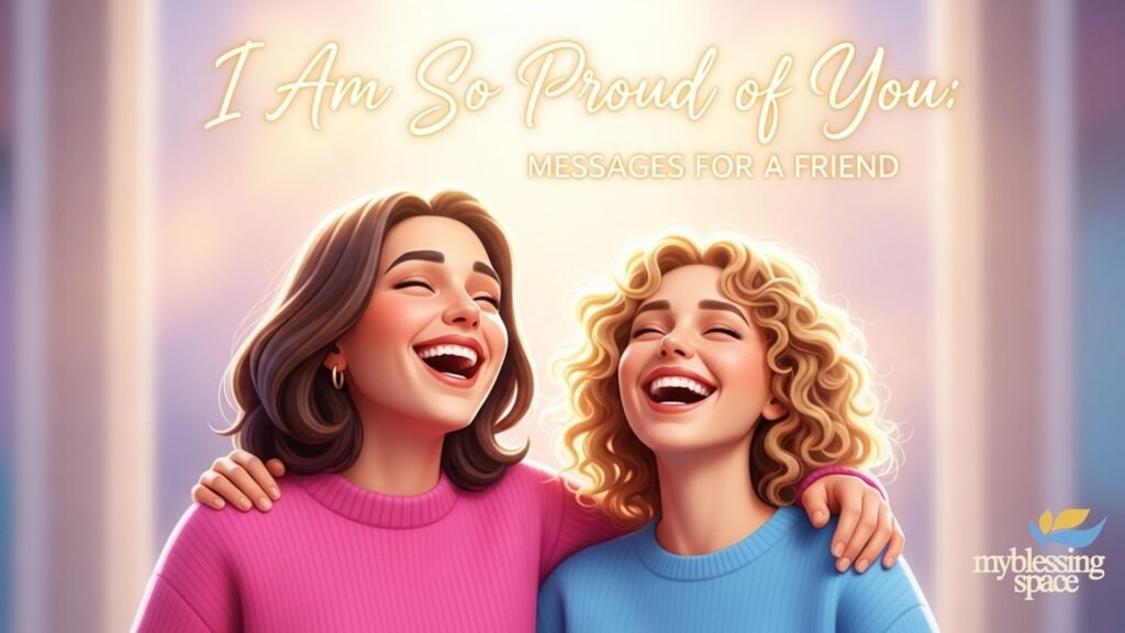 I Am So Proud of You Messages