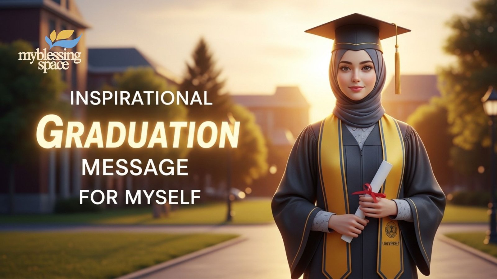 graduation messages for myself