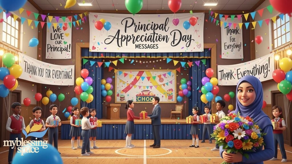 appreciation lines for the principal