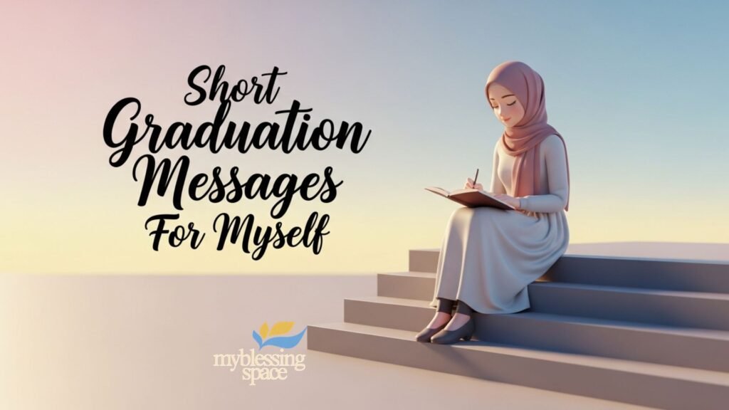 graduation messages for yourself