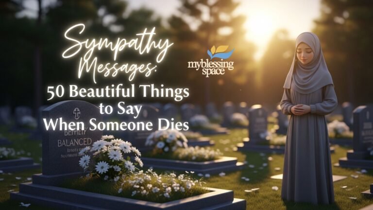 Sympathy Messages