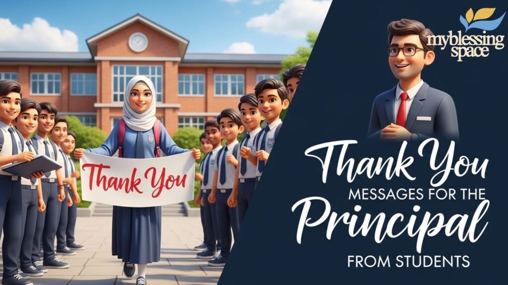 appreciation lines for the principal