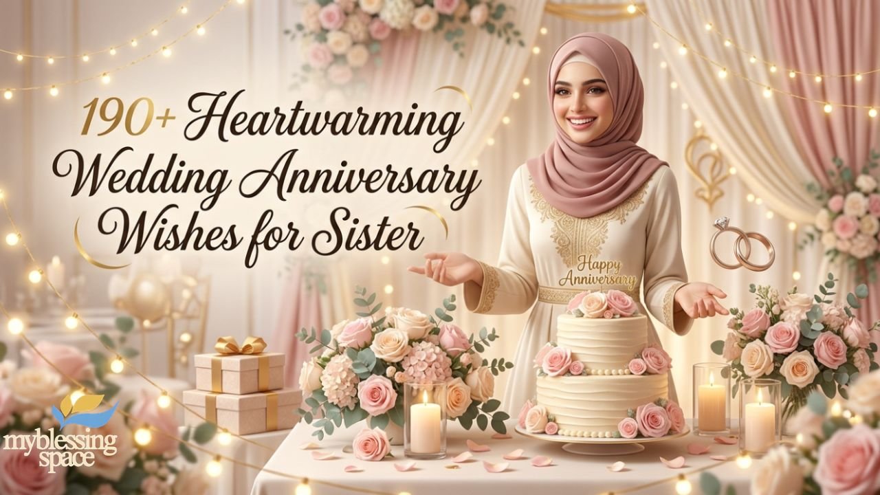 Wedding Anniversary Wishes for Sister