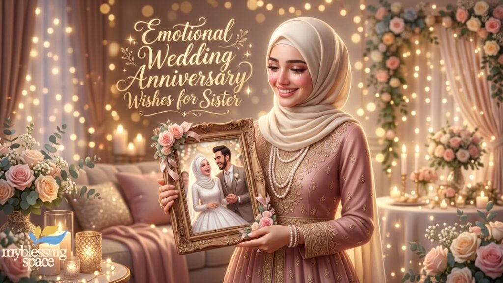 Wedding Anniversary Wishes for Sister