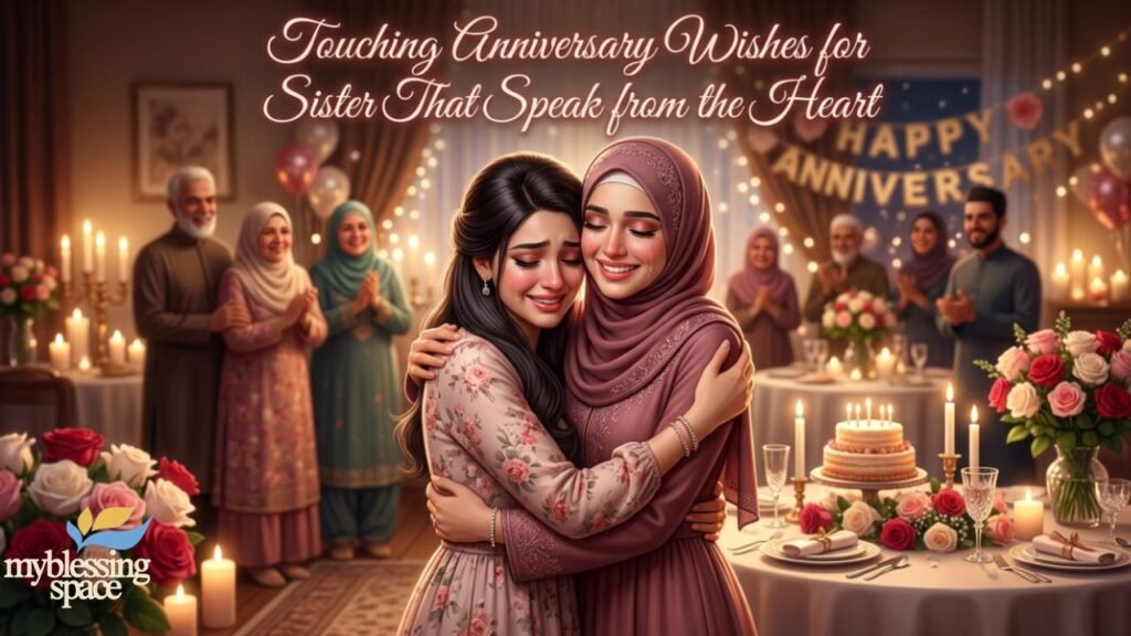 Wedding Anniversary Wishes for Sister