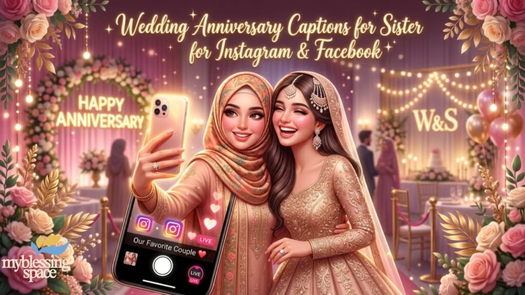 Wedding Anniversary Wishes for Sister