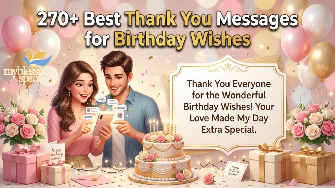 Thank You Messages for Birthday Wishes