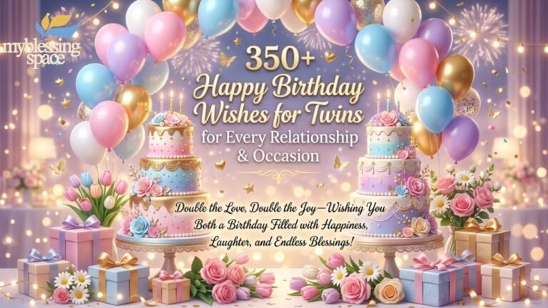 Happy Birthday Wishes for Twins