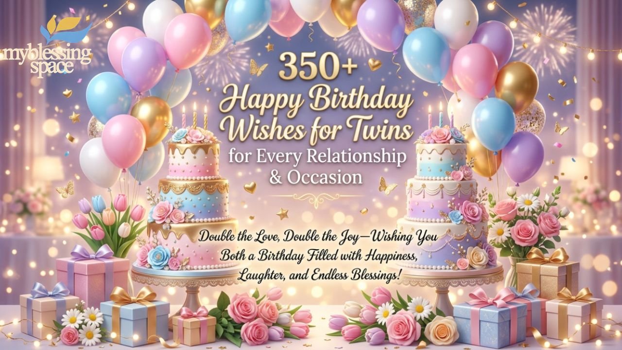 Happy Birthday Wishes for Twins