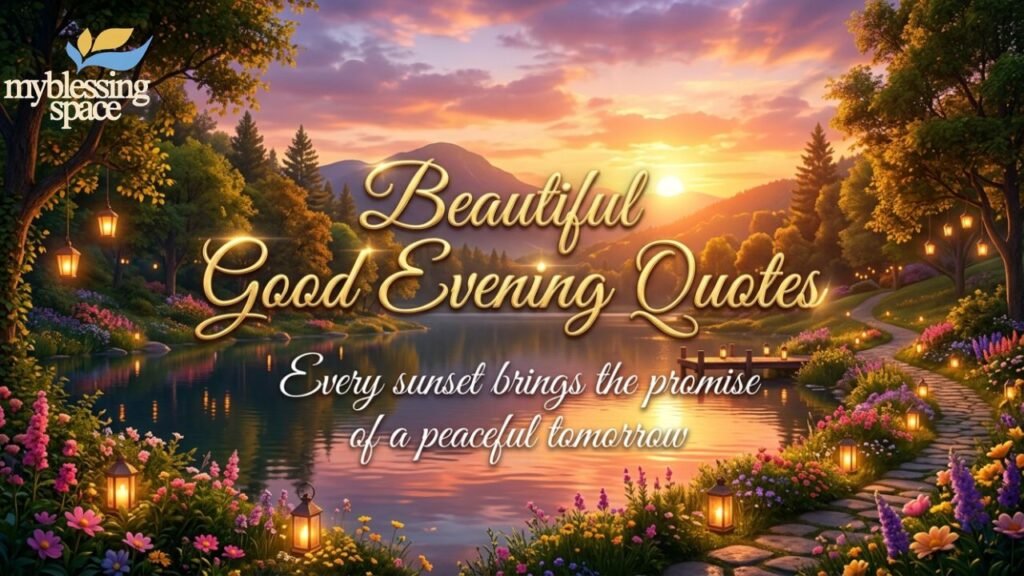 Good Evening Quotes