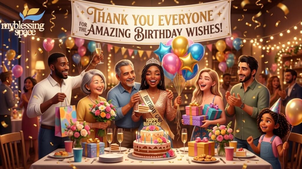 Thank You Messages for Birthday Wishes