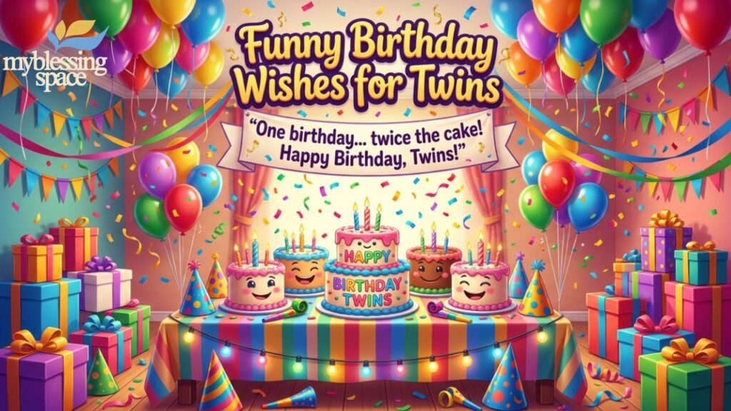 Happy Birthday Wishes for Twins