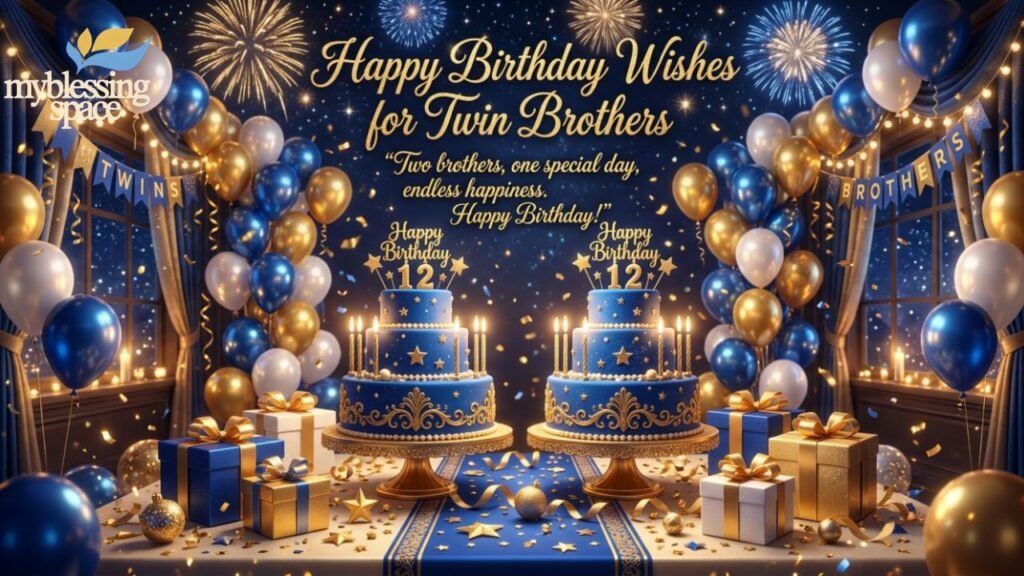Happy Birthday Wishes for Twins