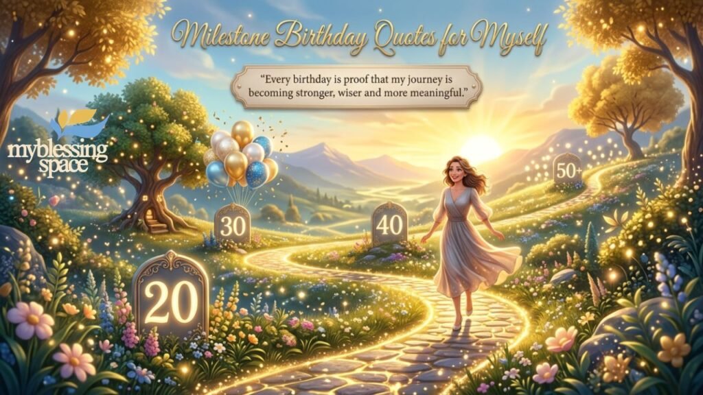 Birthday Quotes and Messages for Myself