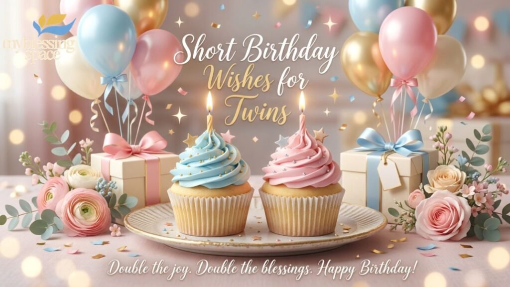 Happy Birthday Wishes for Twins