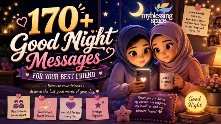 Good Night Messages for Your Best Friend