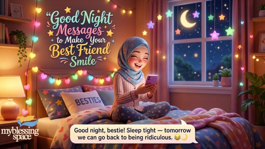 Good Night Messages for Your Best Friend
