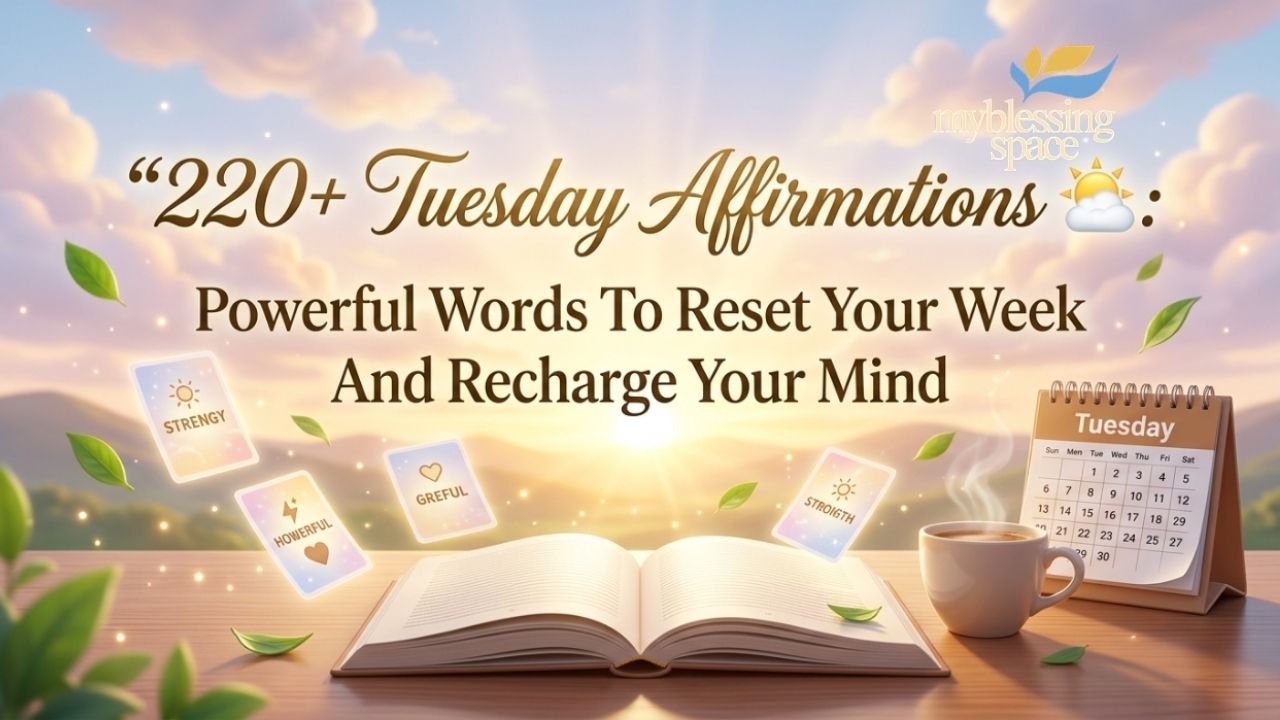 Tuesday Affirmations