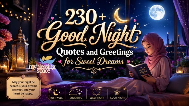 Good Night Quotes and Greetings
