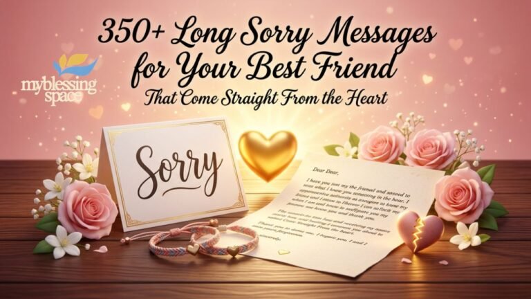 Sorry Messages for Your Best Friend