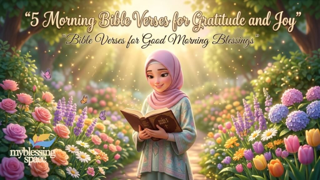 Bible Verses for Good Morning Blessings