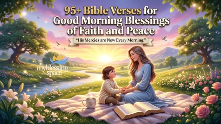 Bible Verses for Good Morning Blessings