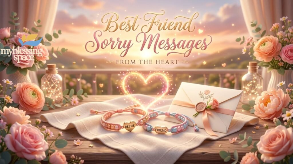 Sorry Messages for Your Best Friend