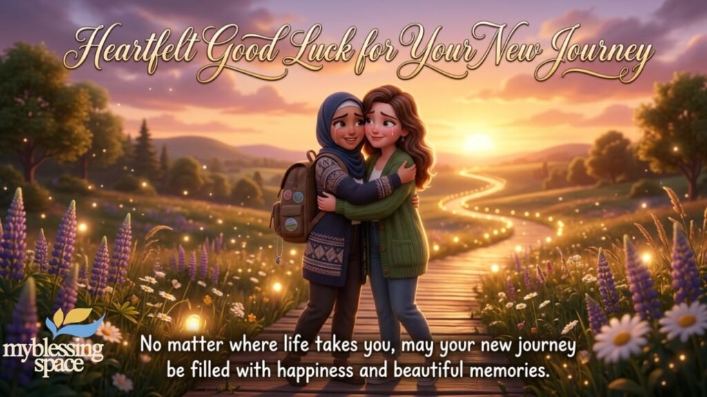 Best of Luck in Your New Journey Messages