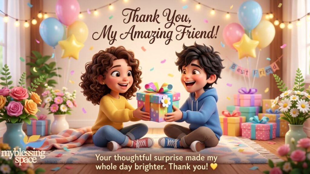Thank You Messages for Lovely Gifts