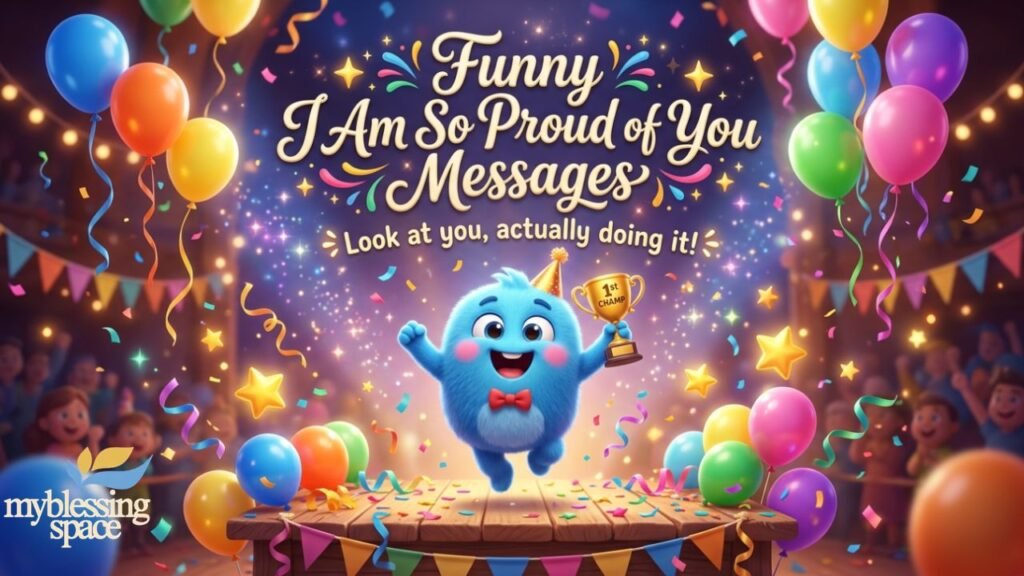 Am So Proud of You Message