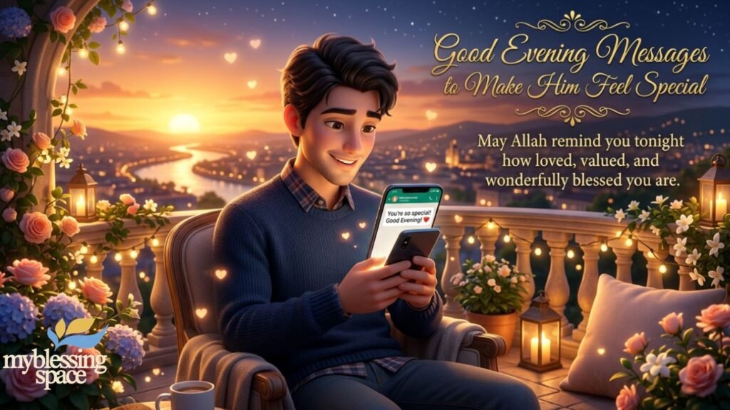 Good Evening Messages for Him