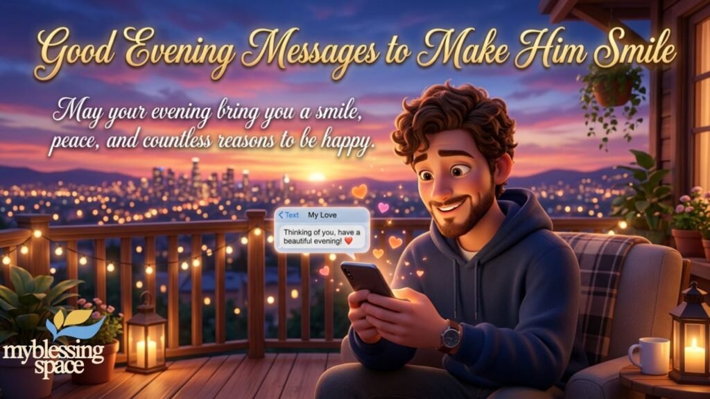 Good Evening Messages for Him