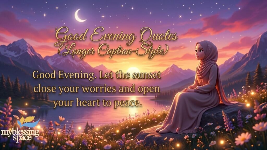 Long Good Evening Messages