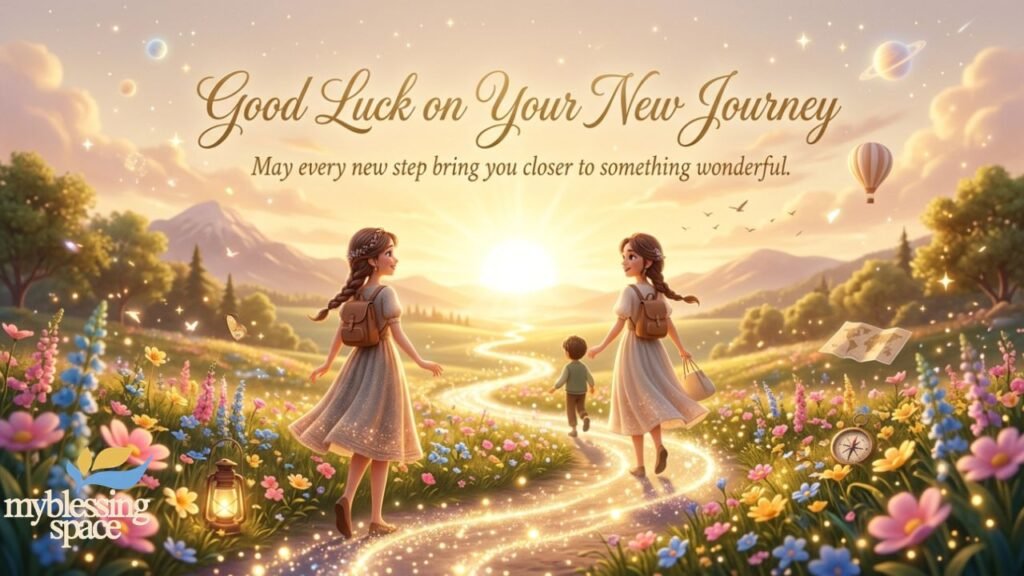 Best of Luck in Your New Journey Messages