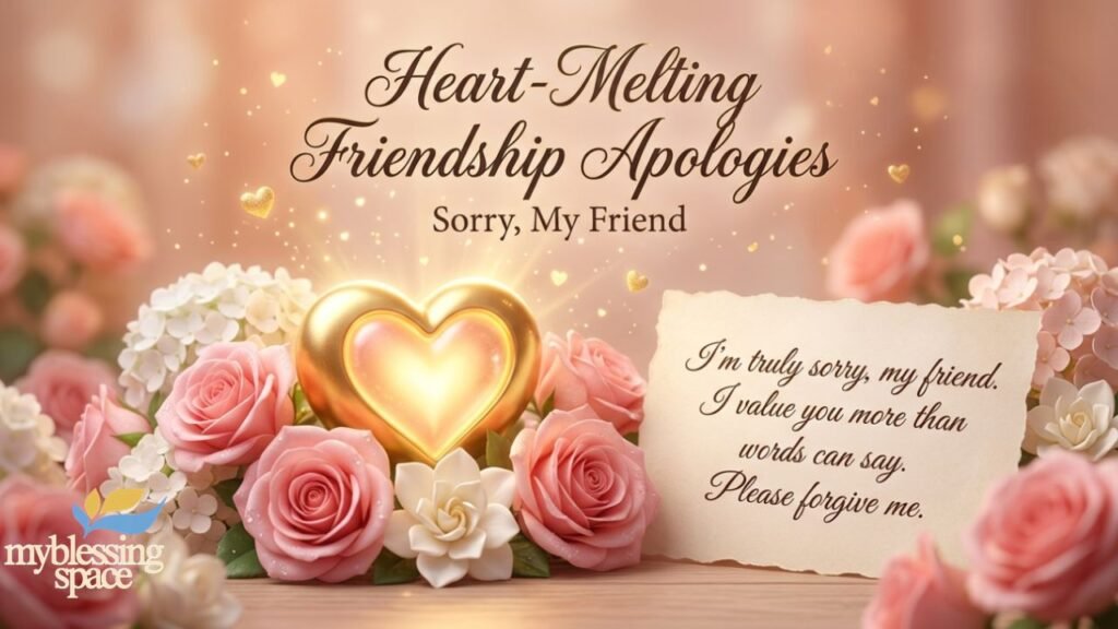 Sorry Messages for Your Best Friend