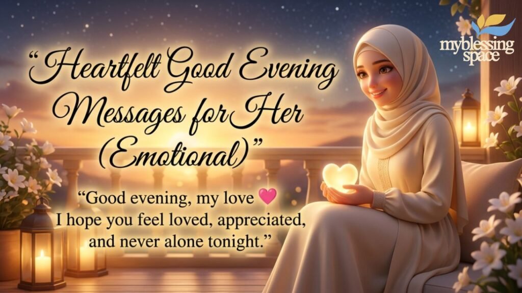 Good Evening Messages to Make Her Smile
