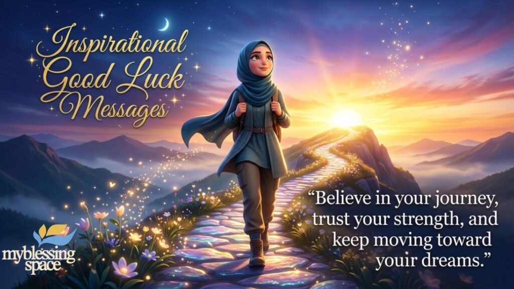 Best of Luck in Your New Journey Messages