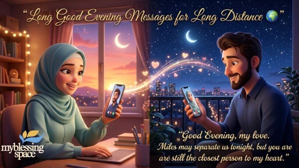 Long Good Evening Messages