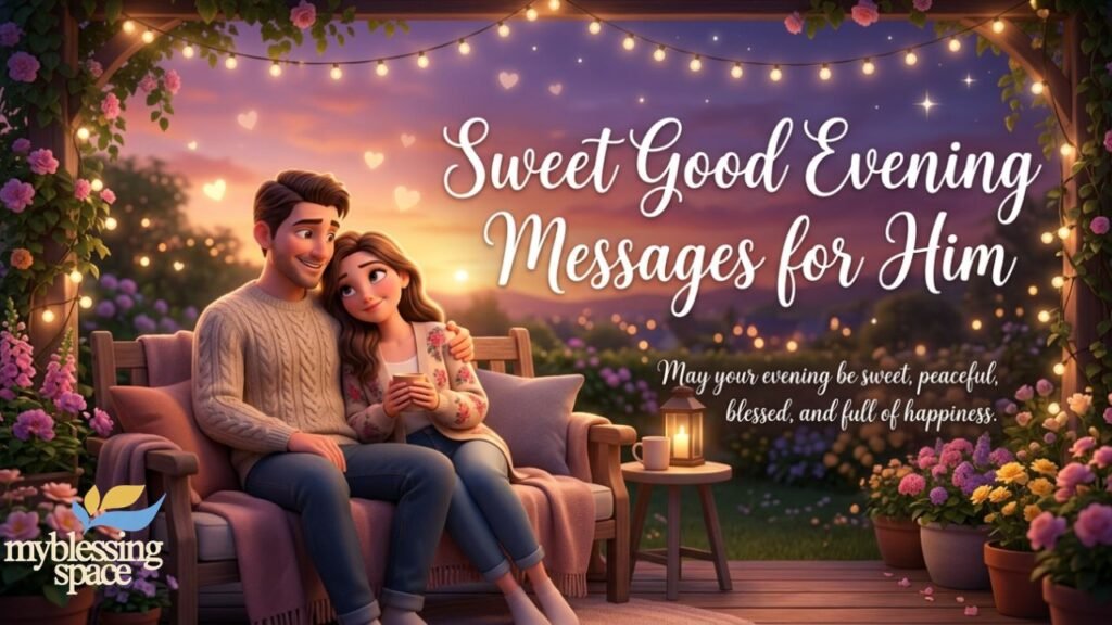 Good Evening Messages for Him