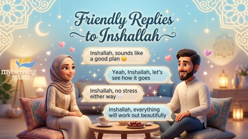 How to Respond to Inshallah