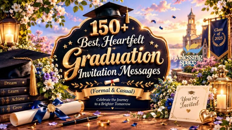 Graduation Invitation Messages