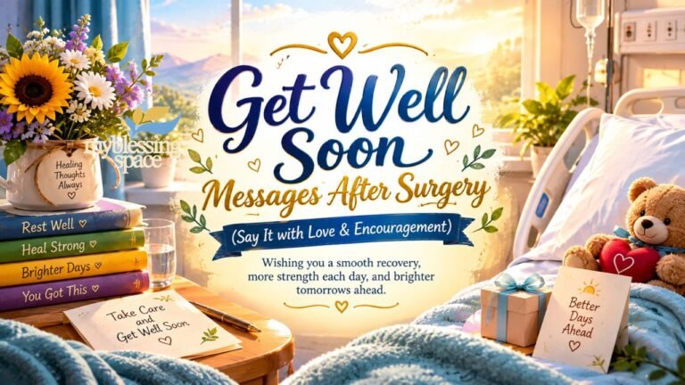 Get Well Soon Messages After Surgery