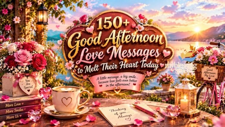 Good Afternoon Love Messages