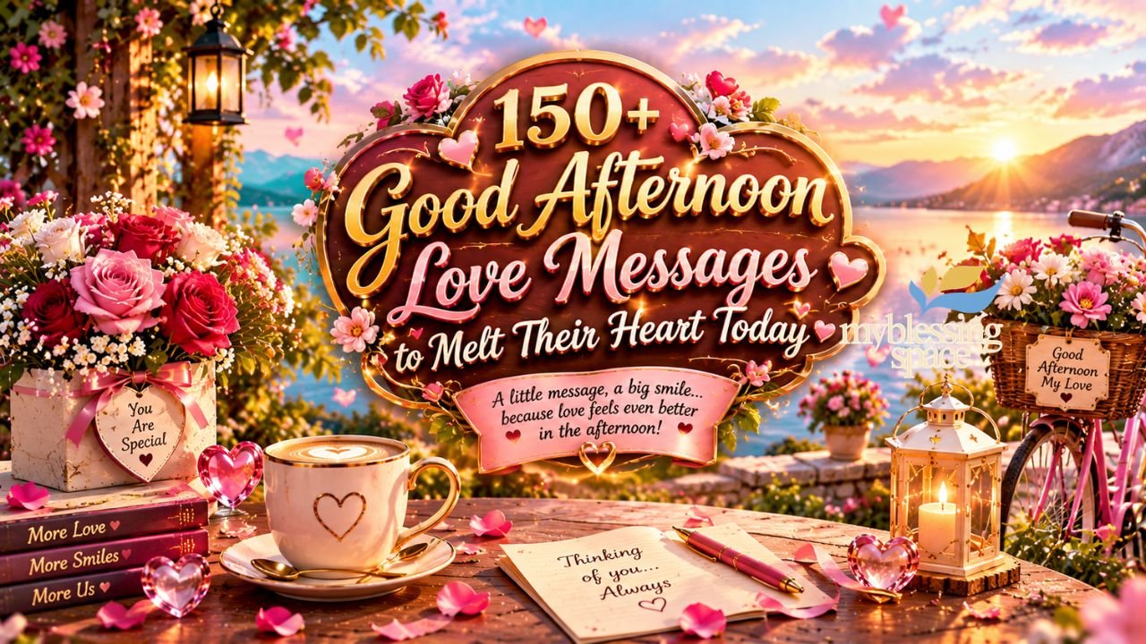 Good Afternoon Love Messages