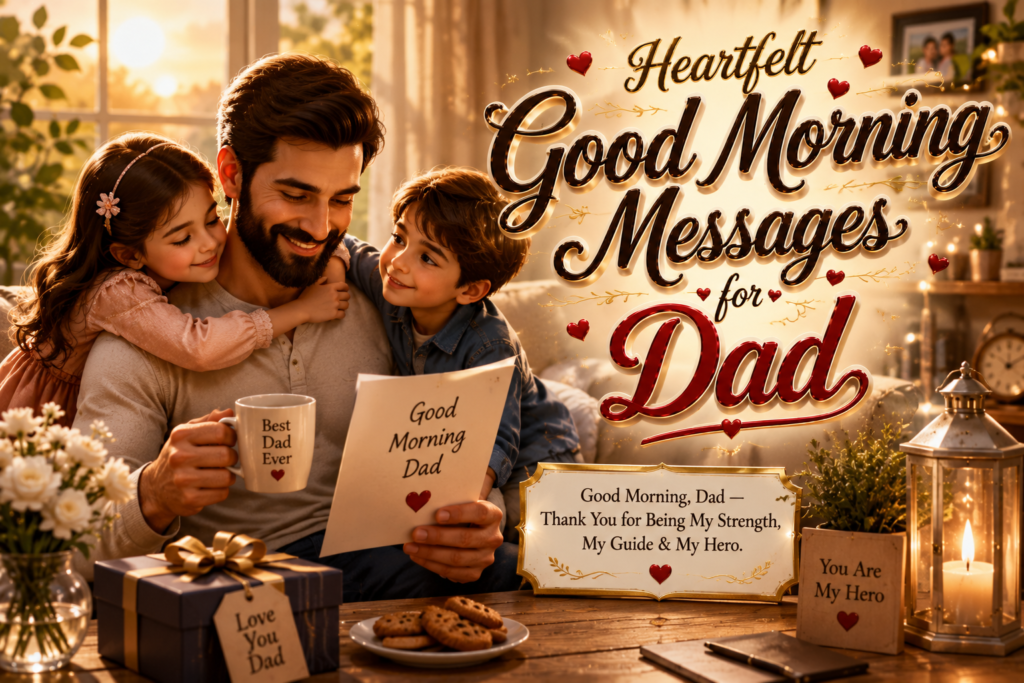 Good Morning Messages for Dad